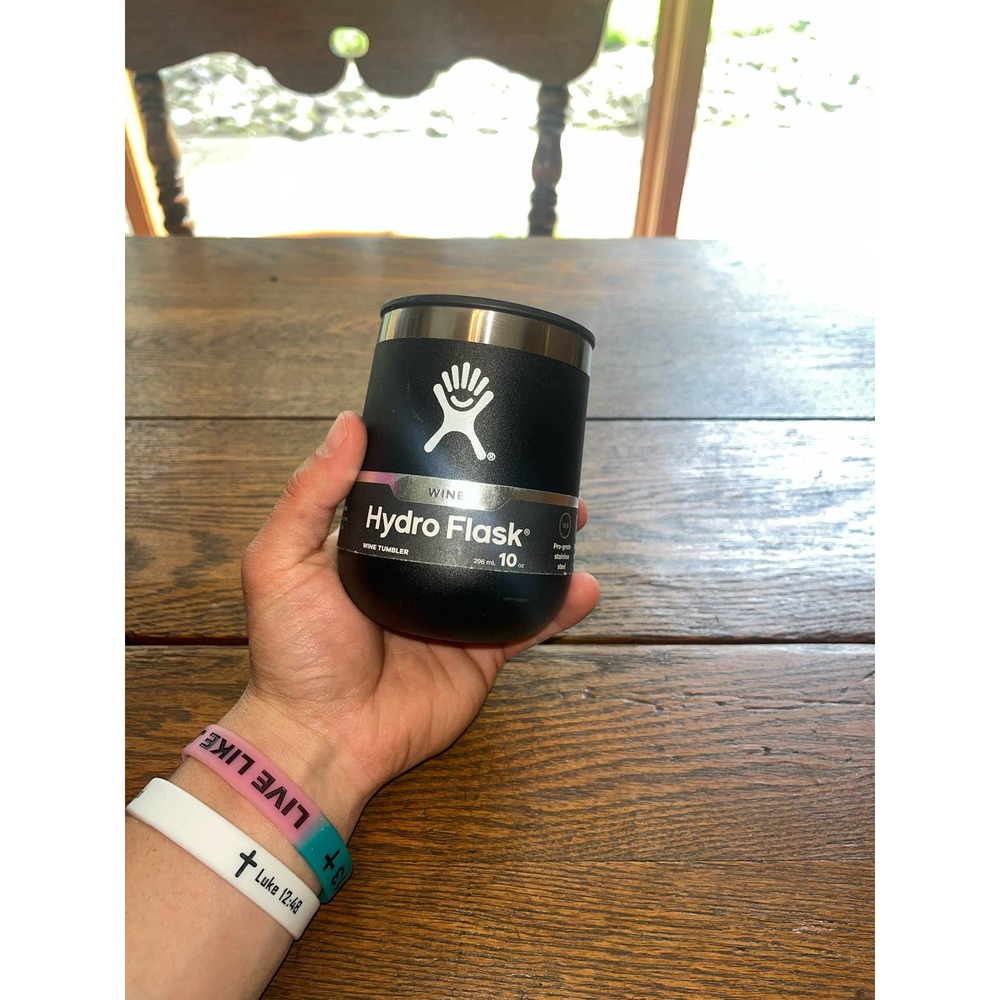 10 OZ Hydro Flask Wine Mug, Black